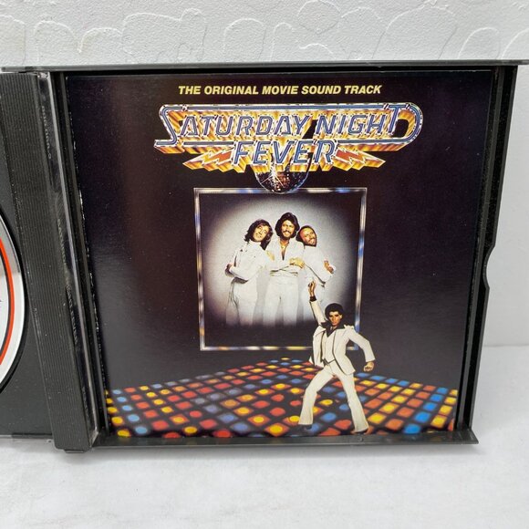 Vintage 1995 Saturday Night Fever Original Movie Soundtrack 2 CDs Bee Gees Disco - Picture 3 of 7